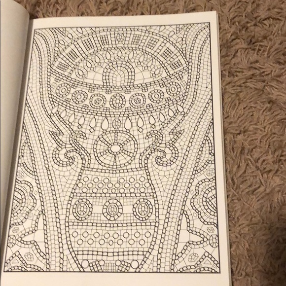 Mosaic Designs Coloring Book - Picture 2 of 3